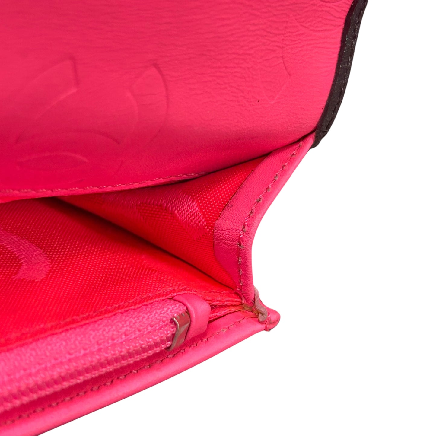 CHANEL Cambon Line Bi-fold long wallet