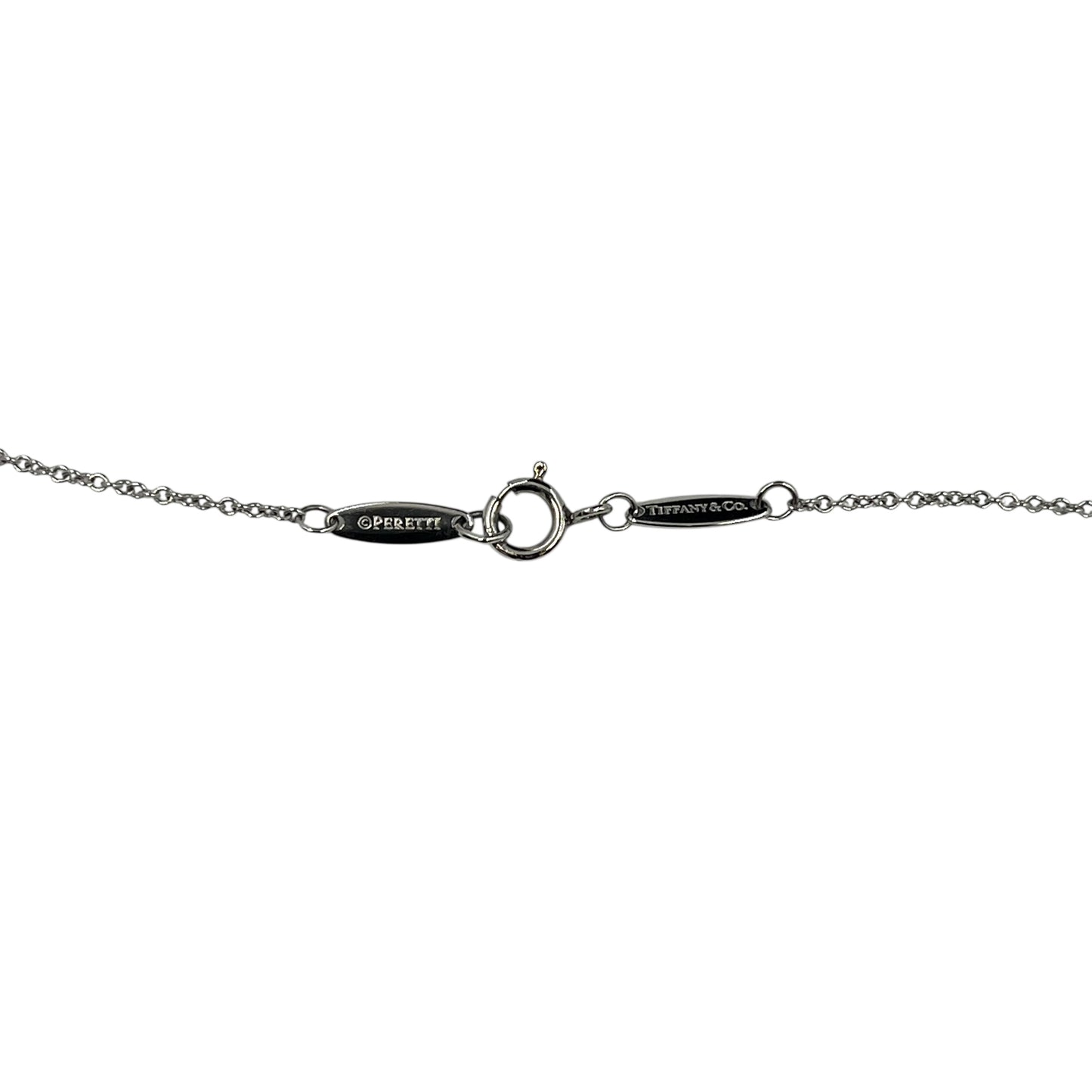 Tiffany & Co By The Yard Diamond Necklace Pt950