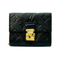 Louis Vuitton Monogram Empreinte Portefeuille Metis Conpact Wallet - Noir