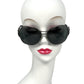 BVLGARI Rhinestone Sunglasses