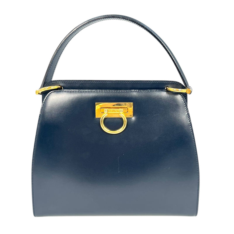 CELINE Double Face Hand Bag - Navy