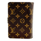Louis Vuitton Monogram Portefeuille Porte-Papier Zip Compact Wallet - Brown - 32441