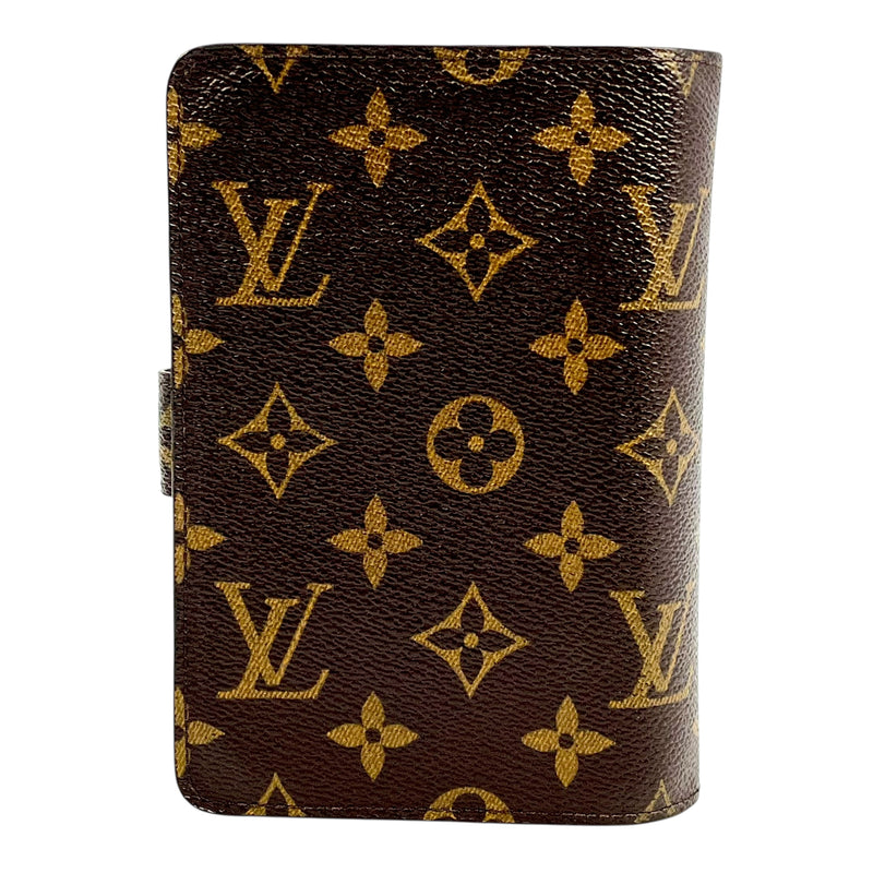 Louis Vuitton Monogram Portefeuille Porte-Papier Zip Compact Wallet - Brown - 32441