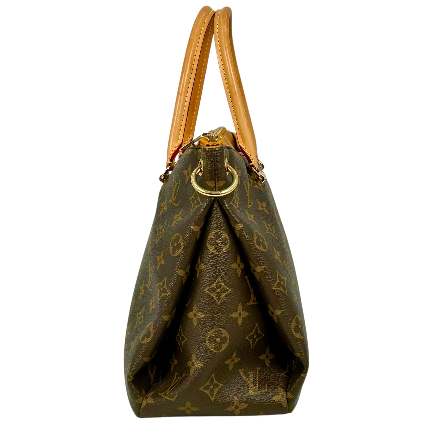 Louis Vuitton Monogram Pallas Safran 2way Hand Bag