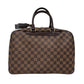 Louis Vuitton Damier Deauville Bowling Vanity Hand Bag