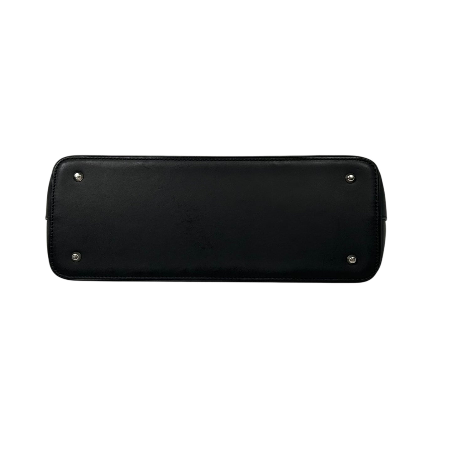 BURBERRY Leather Hand Bag - Black