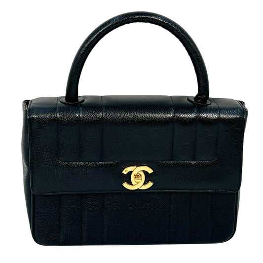 CHANEL Mademoiselle Caviar Skin Hand Bag