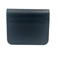 BALENCIAGA Classic Cash Leather Coin Purse Card Case Wallet - Black
