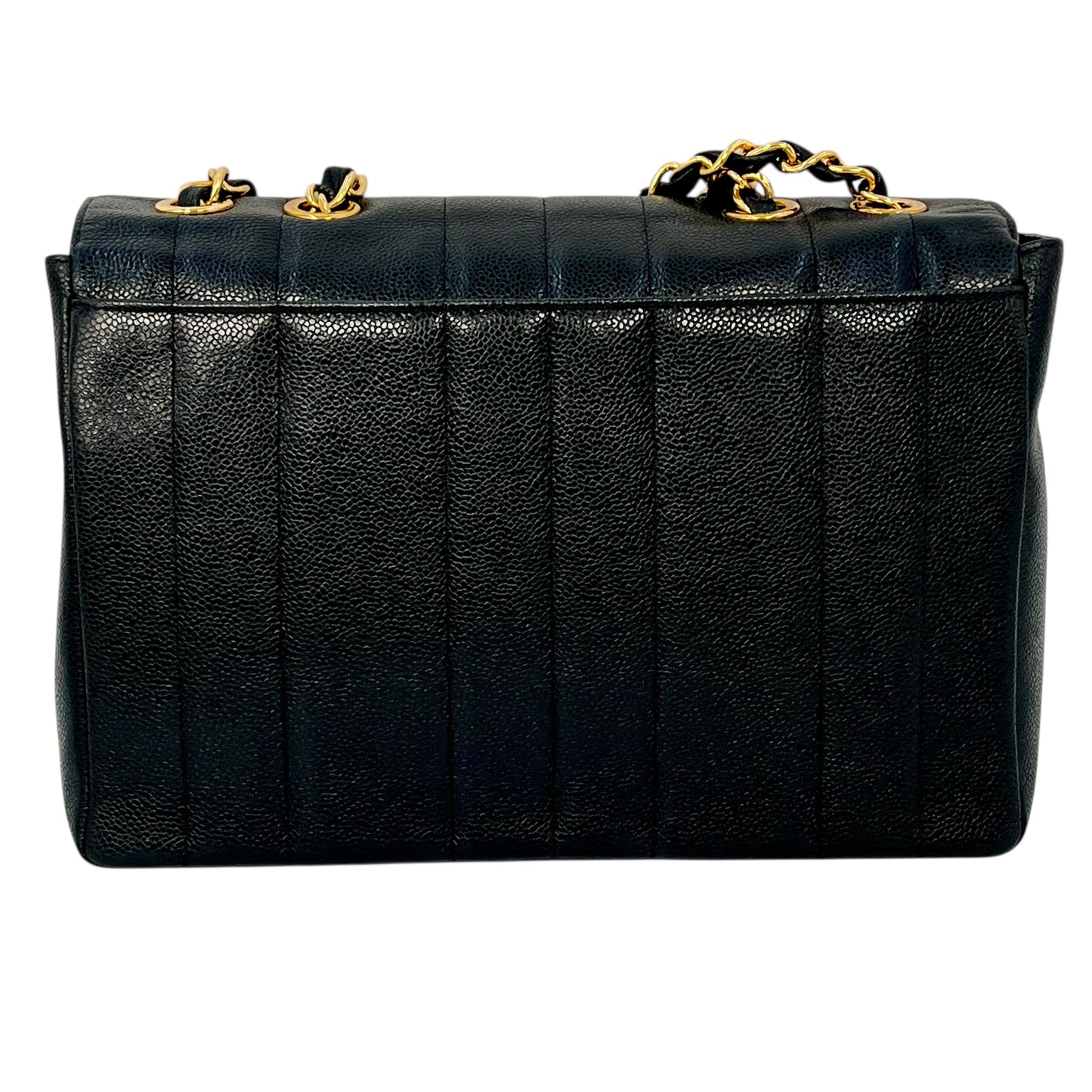 CHANEL Mademoiselle Chain Shoulder Bag - Black
