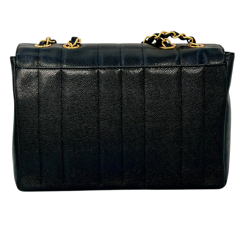 CHANEL Mademoiselle Chain Shoulder Bag - Black