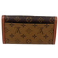 Louis Vuitton Portefeuille Sarah Dauphine Long Wallet - Brown