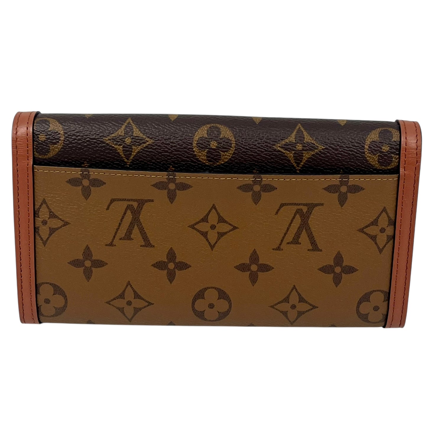 Louis Vuitton Portefeuille Sarah Dauphine Long Wallet - Brown