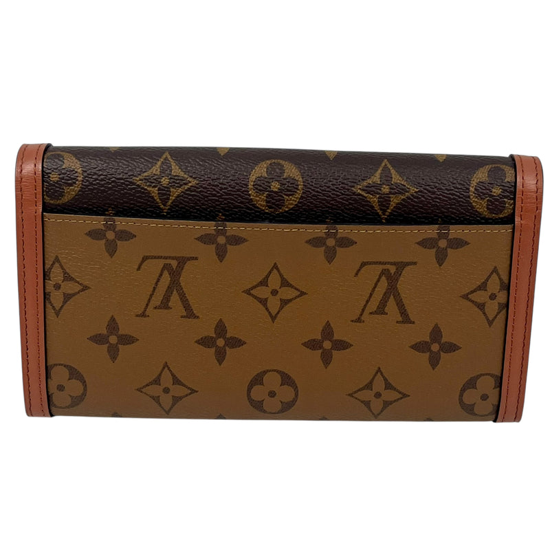 Louis Vuitton Portefeuille Sarah Dauphine Long Wallet - Brown