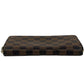 Louis Vuitton Damier Graphite Zippy Long Wallet - Brown - CA2187