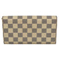 Louis Vuitton Damier Portefeille Sarah Long Wallet - White