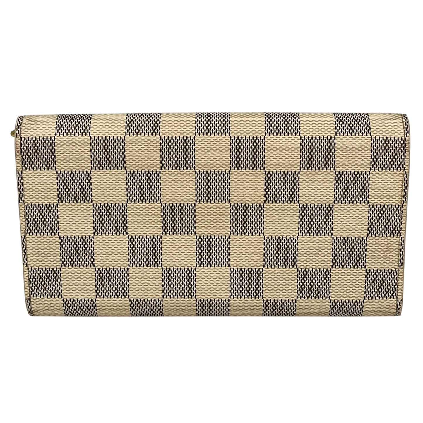 Louis Vuitton Damier Portefeille Sarah Long Wallet - White