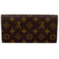 Louis Vuitton Monogram Portemonnaie Credit Bi-fold Long Wallet - Brown 31496