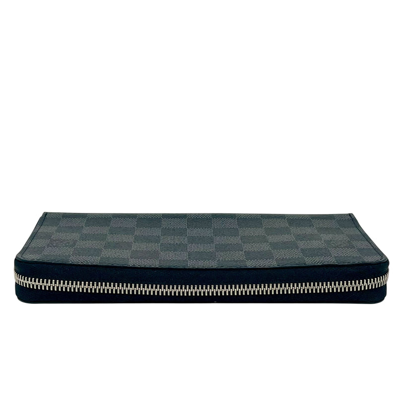 Louis Vuitton Damier Gra Phite Zippy Organizer Long Wallet - Black - CA0148