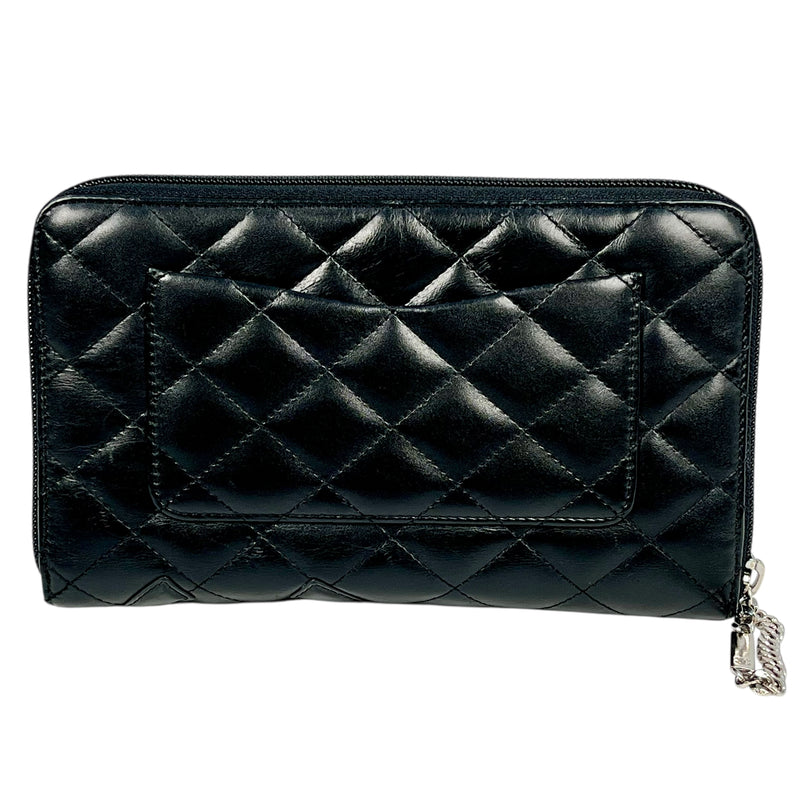 CHANEL CambonLine Long Wallet - Black