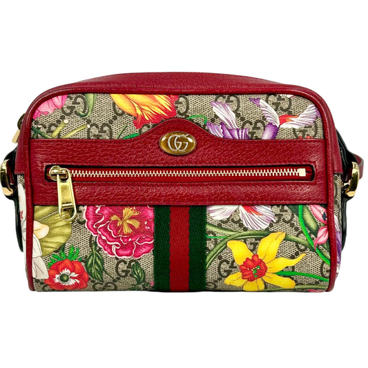 GUCCI GG Flora Ophidia Shoulder Bag