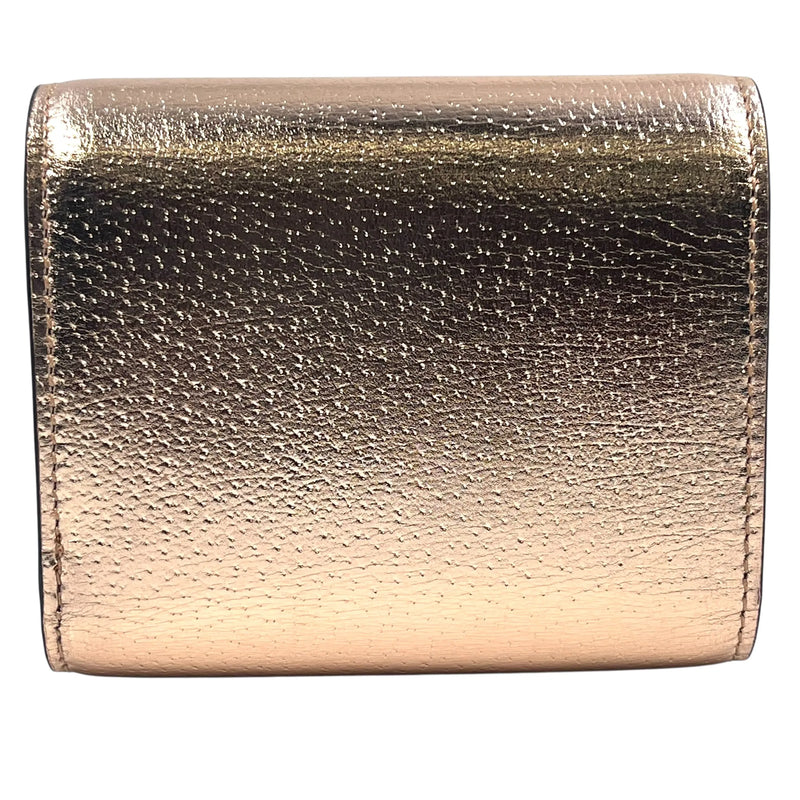 GUCCI Dionysus Compact Wallet - Pink Gold