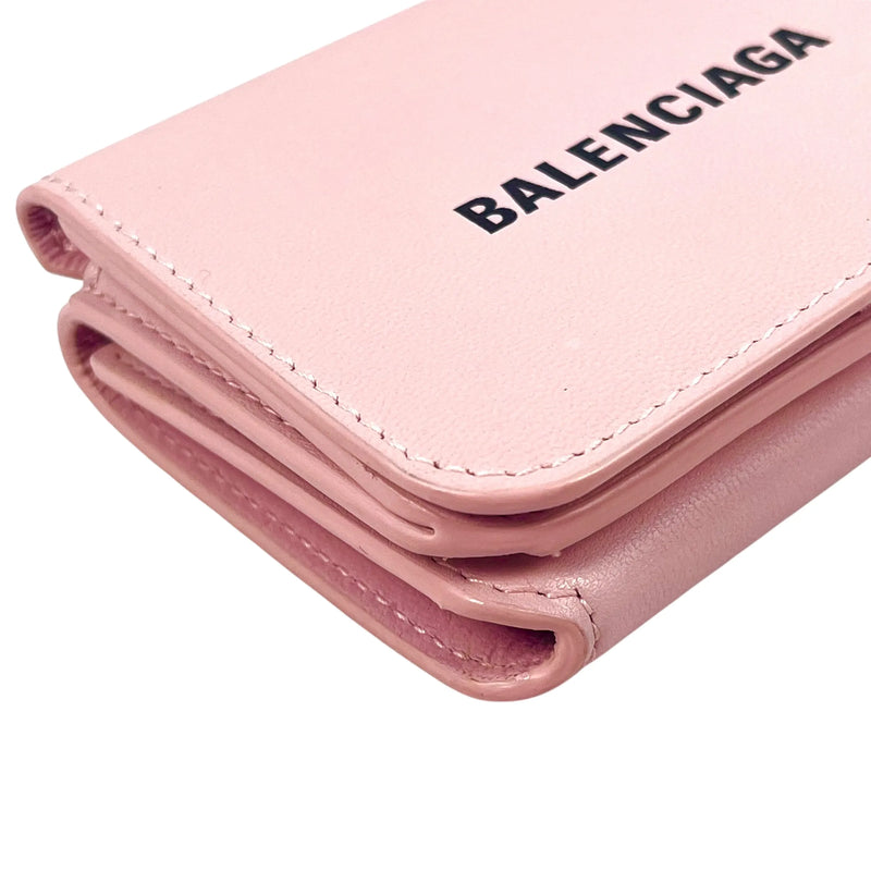 BALENCIAGA Mini Compact Wallet - Pink