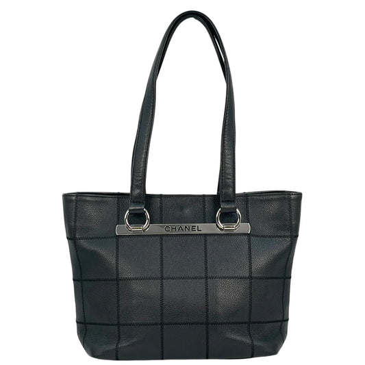CHANEL Chocolate Bar Tote Bag