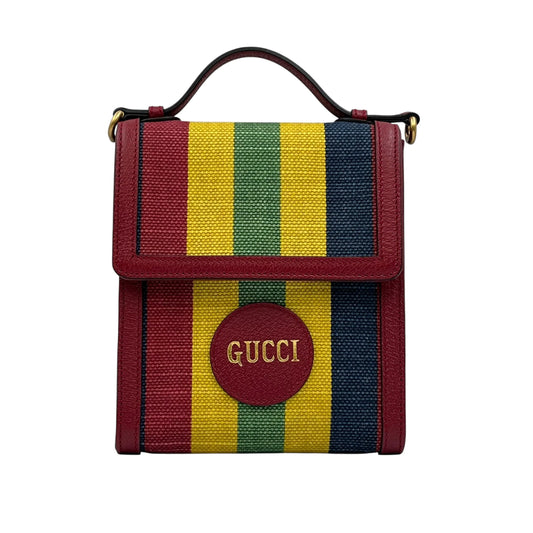 GUCCI Baia Della Stripe Shoulder Bag