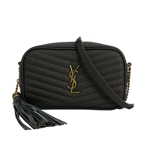 Saint Laurent Lou Mini Shoulder Bag - Darkgray