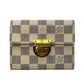 Louis Vuitton Damier Portefeuille Koala Compact Wallet - White