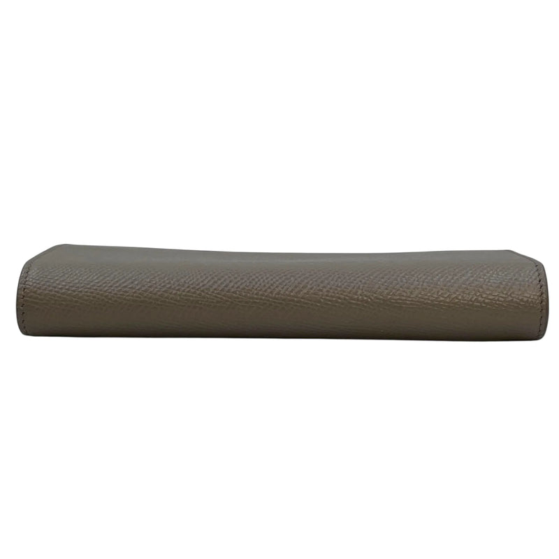 CELINE Large Flap Long Wallet - Gray