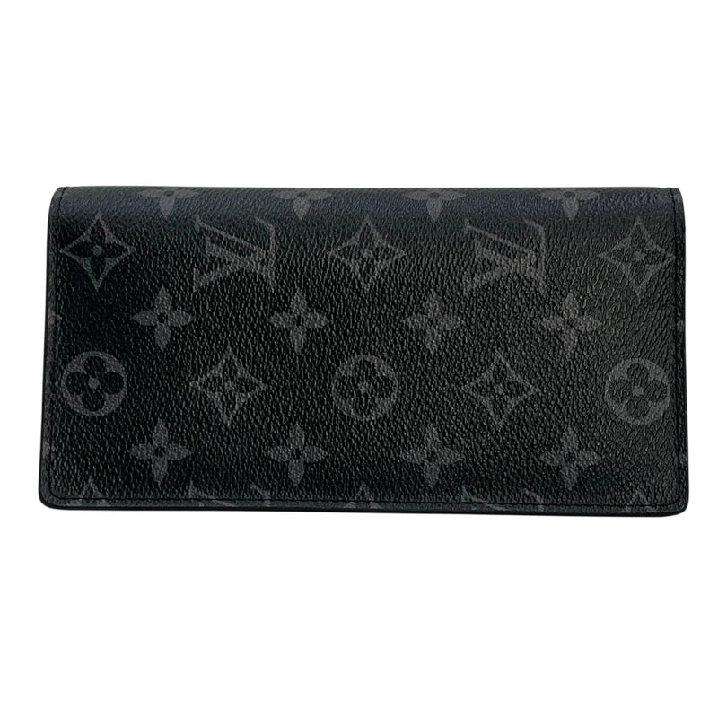 Louis Vuitton Monogram Eclipse Canvas Long Wallet - Black