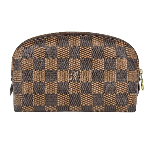 Louis Vuitton Damier Azur Pochette Cosmetic Pouch - Brown - SR4132