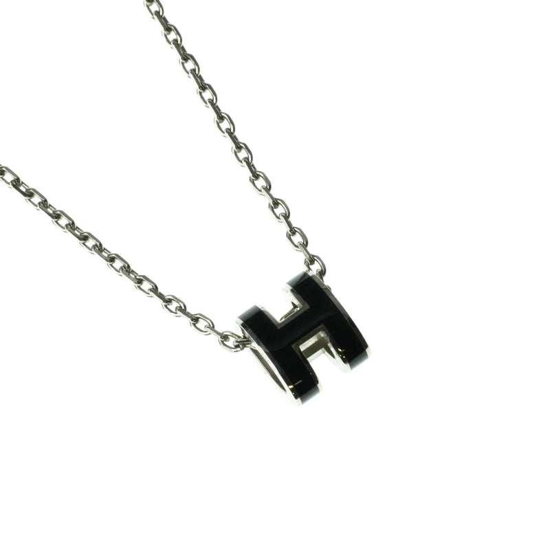 Hermès Mini Pop Ash Necklace Black