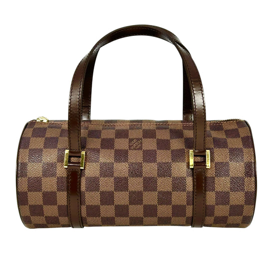 Louis Vuitton Damier Papillon Boston Hand Bag - Brown