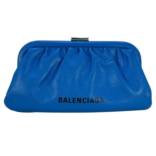 BALENCIAGA Cloud Shoulder Bag - Blue