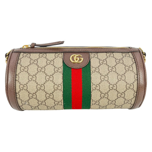 GUCCI GG Spreem Ophidia Shoulder Bag - Brown