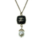 CHANEL CC Logo Fake Pearl Necklace 08A - Gold Plated