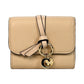 Chloé Alphabet Tri-Fold Compact Wallet - Beige
