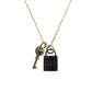 Hermès Amulettes Padlock PM Necklace - Gold Plated
