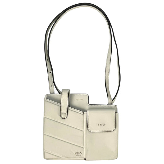 FENDI Phone Case Shoulder Bag - White