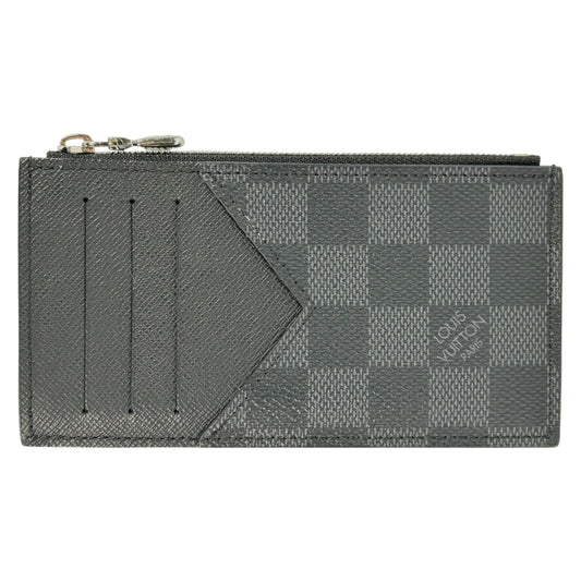 Louis Vuitton Damier Card Case Coin Case - Black