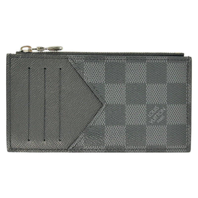 Louis Vuitton Damier Card Case Coin Case - Black