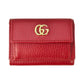 GUCCI GG Marmont Compact Wallet - Red