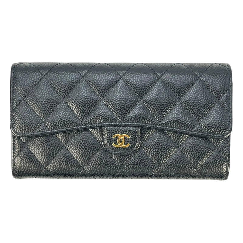 CHANEL Materasse Classic Caviarskin - Black