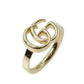 GUCCI Double G Ring Jewelry - 18KYG