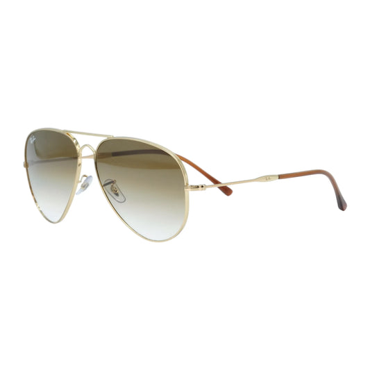Ray-Ban Gold Frame Sunglasses - Brown - 34070