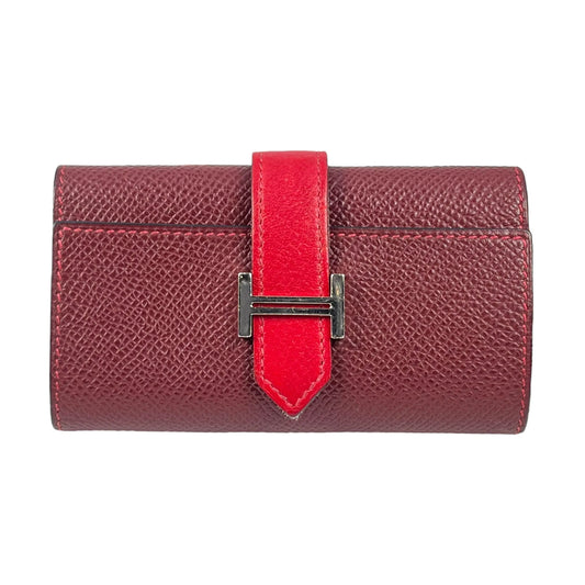 Hermès Bearn Key Case - Rouge Red