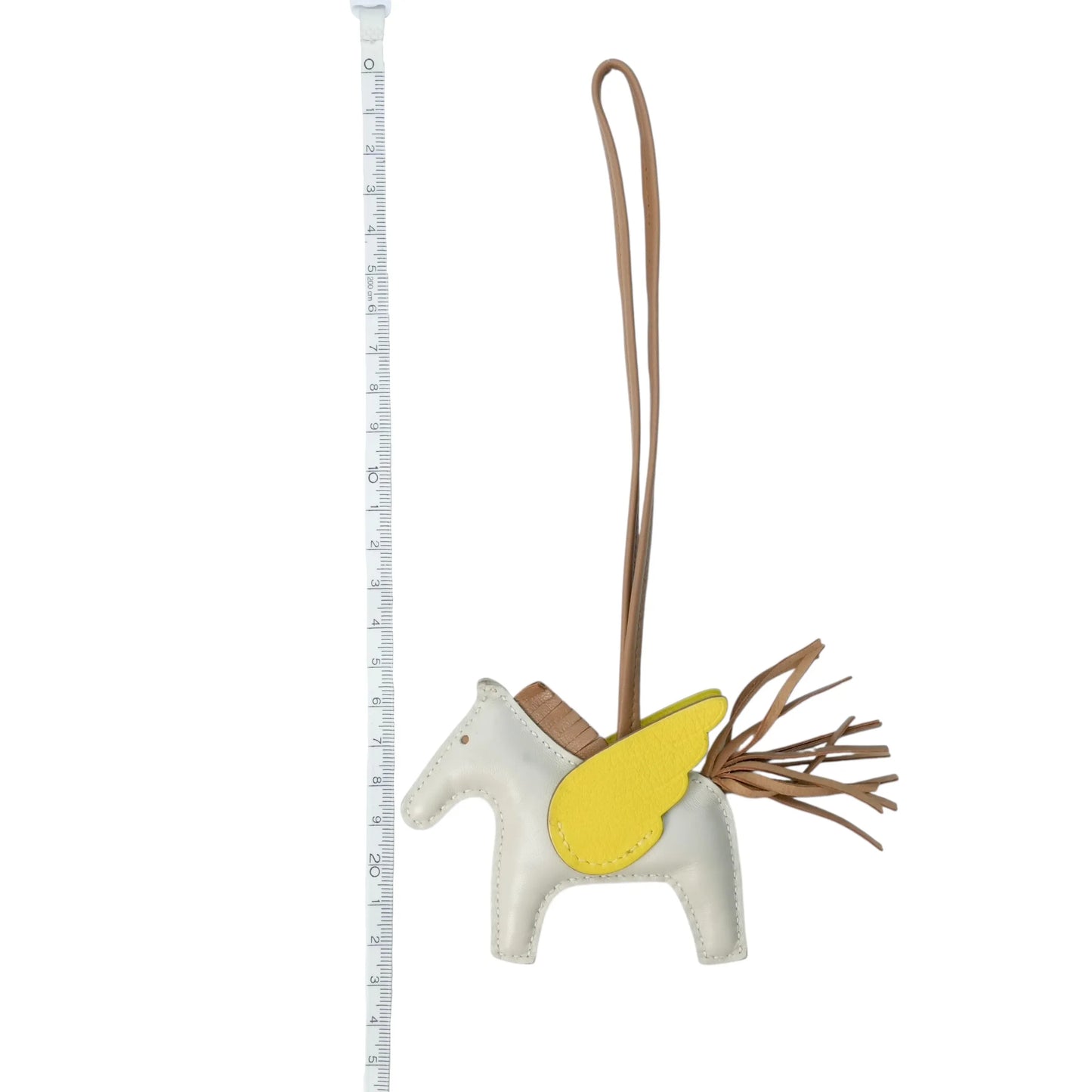 Hermès Rodeo Horse Charm PM Accessories - Cream×Yellow