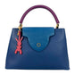 Louis Vuitton Capucines MM Taurillon Leather Hand Bag - Navy Blue